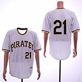 Pirates 21 Roberto Clemente White 1971 Throwback Jersey Sguo,baseball caps,new era cap wholesale,wholesale hats